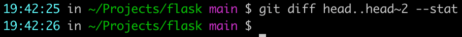 git diff showing no differences